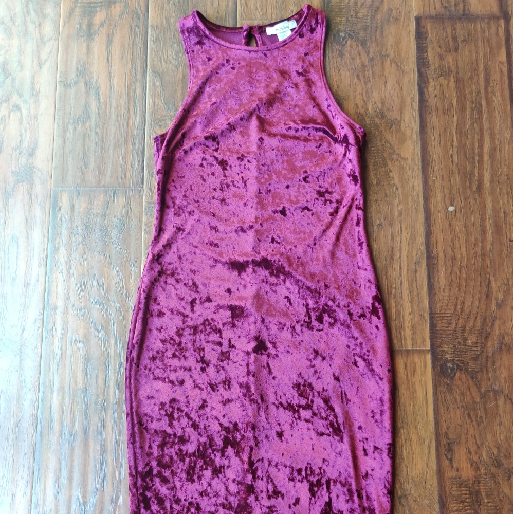 Bodycon Velvet Dress